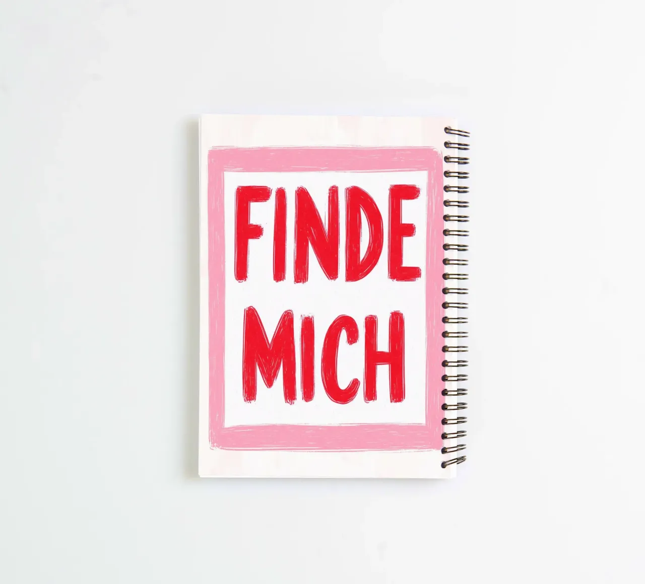 Find me quickly spiral notebook by Carinaprint