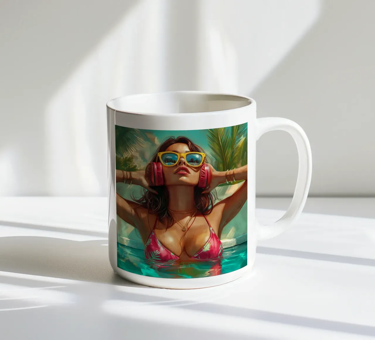 Summer Vibe tazza in ceramica da Motivate-Today