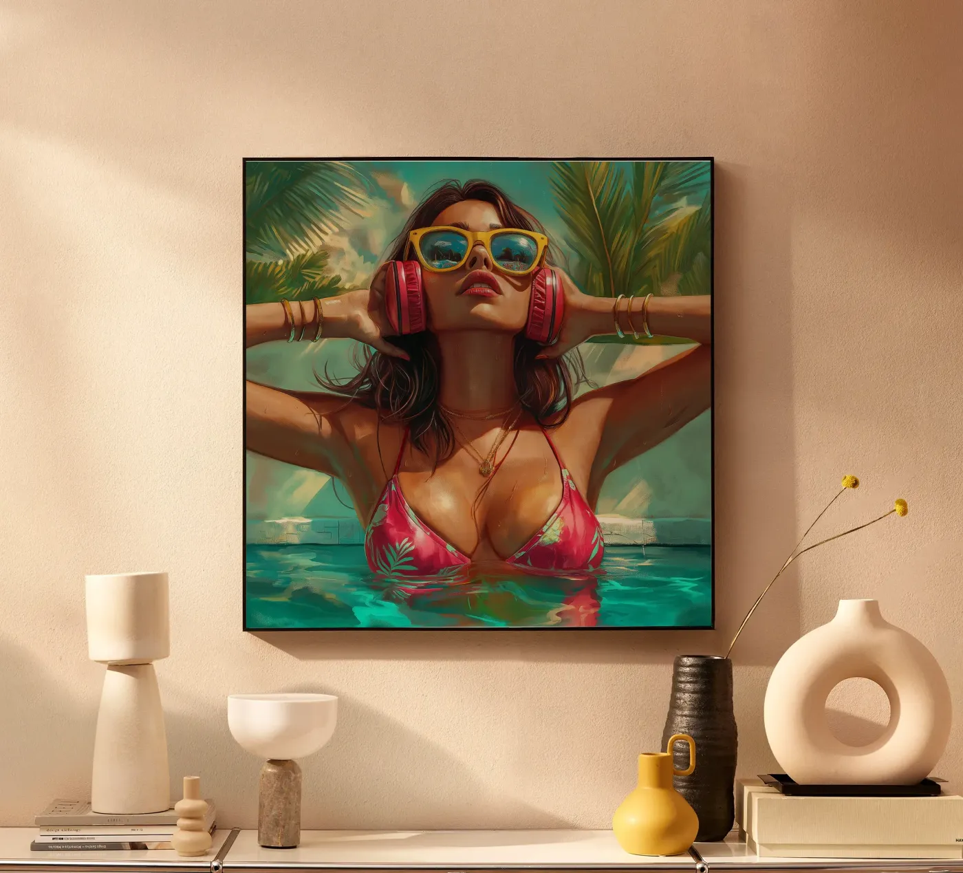 Summer Vibe acrylic glass by Motivate-Today