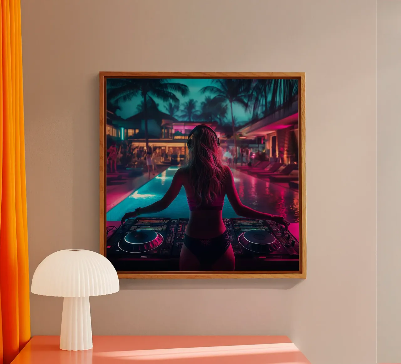 Pool Party DJ plexiglass da Motivate-Today