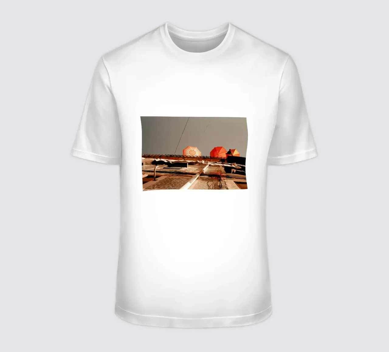 Summer Umbrellas t-shirt da Sebastian Hilgetag
