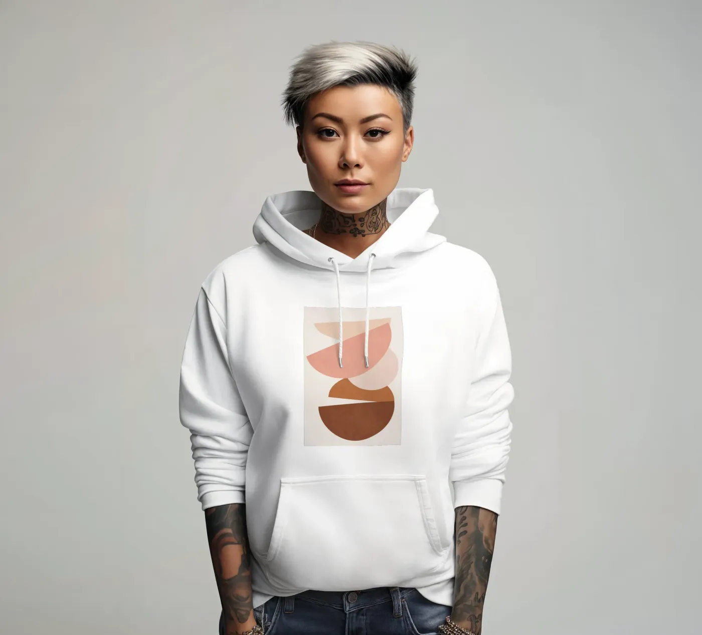 Abstract Stack I hoodie by Flow Line