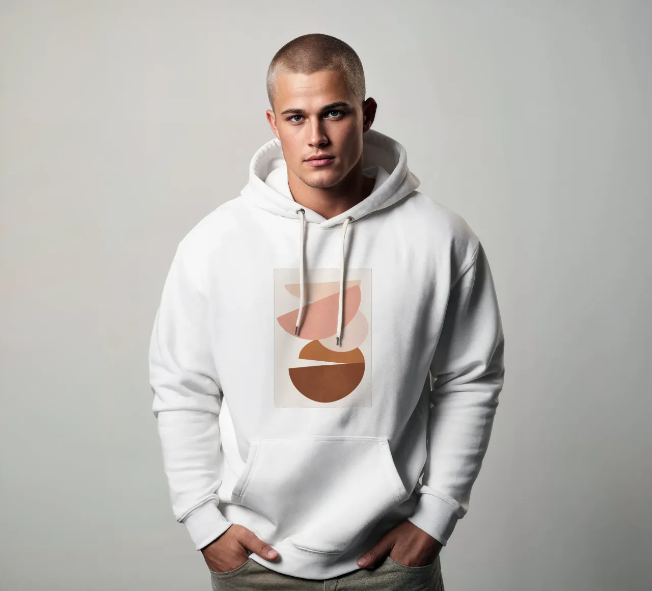 Abstract Stack I felpa con cappuccio da Flow Line