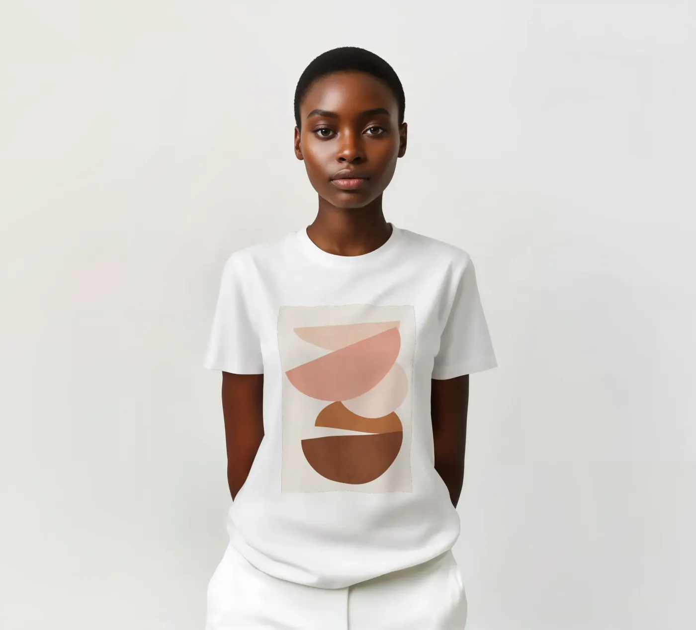 Abstract Stack I t-shirt da Flow Line