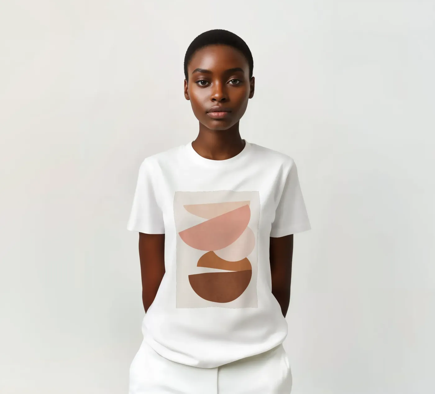 Abstract Stack I t-shirt by Flow Line