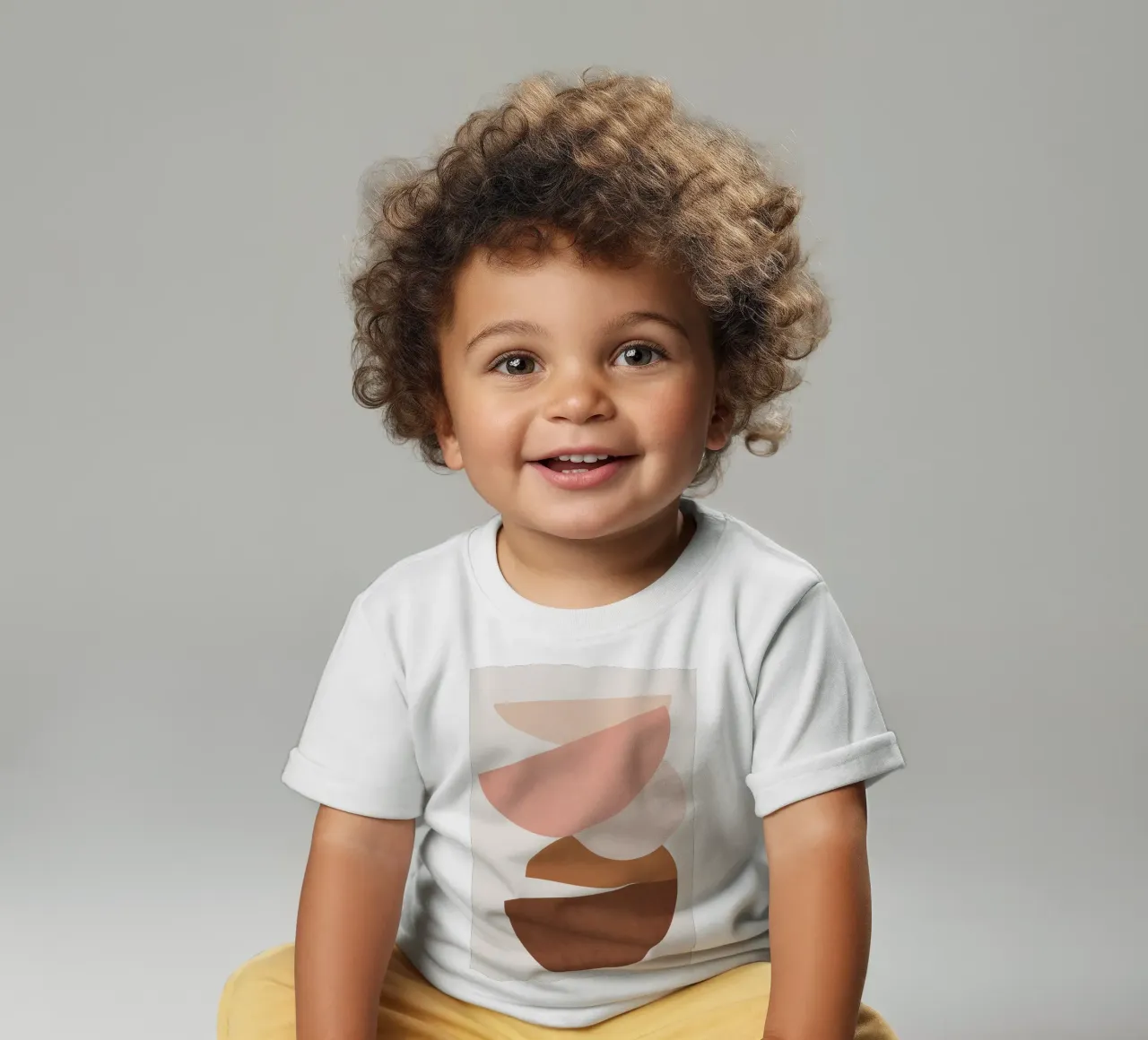Abstract Stack I baby t-shirt van Flow Line