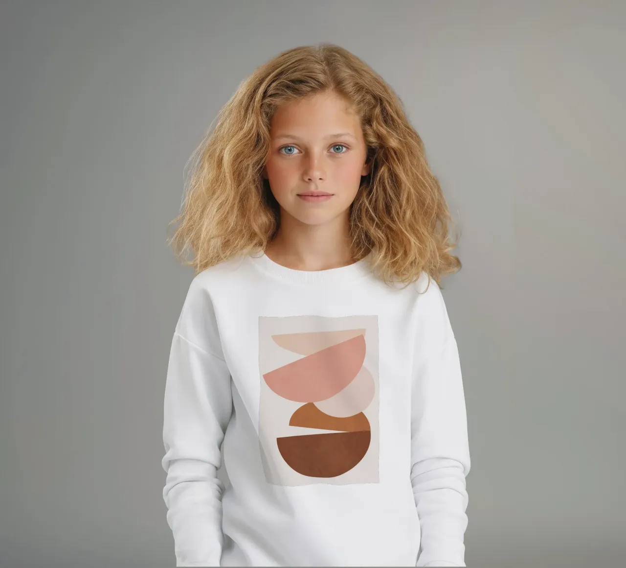 Abstract Stack I Kinder Sweatshirt von Flow Line