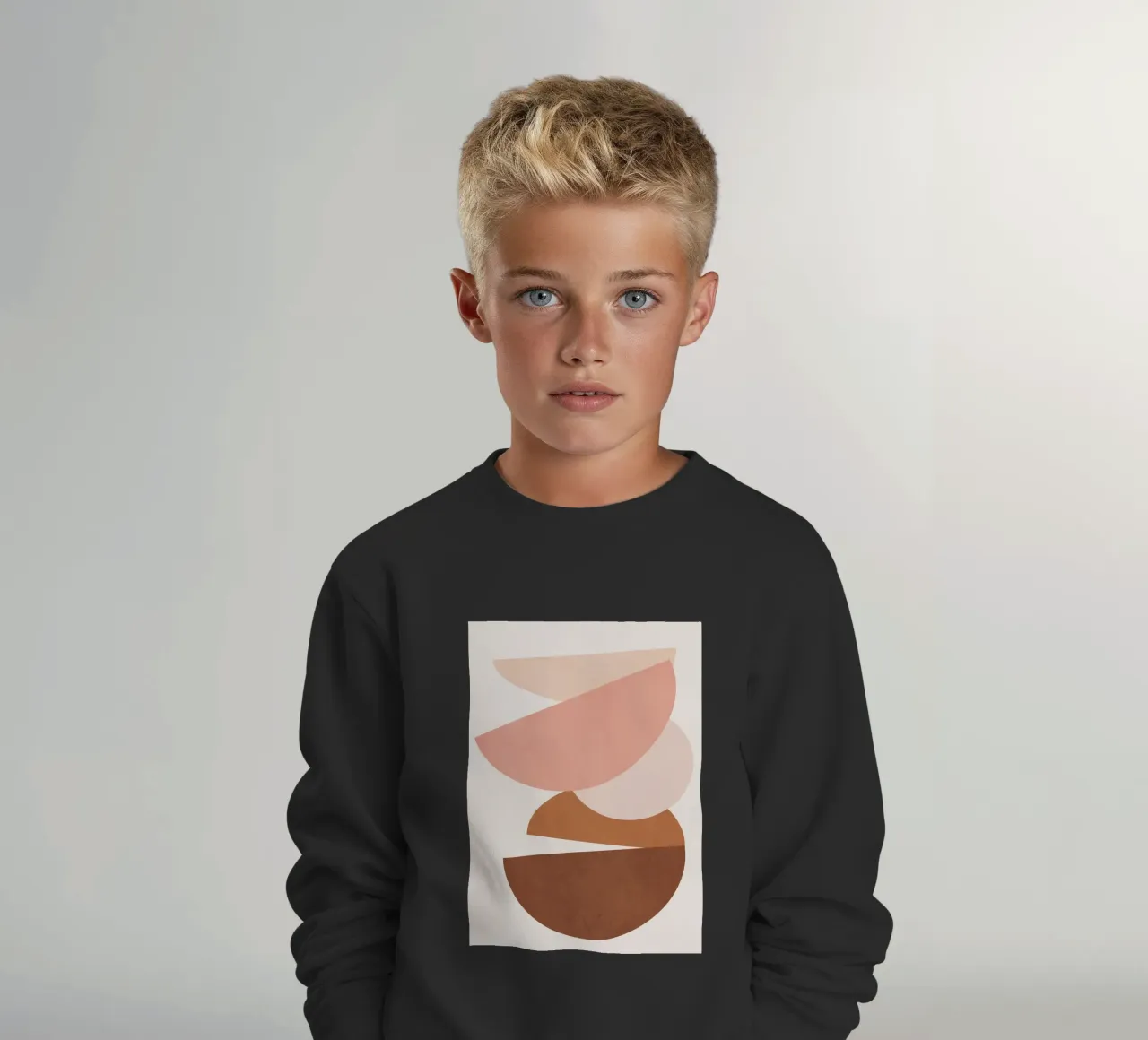 Abstract Stack I felpa bambino da Flow Line