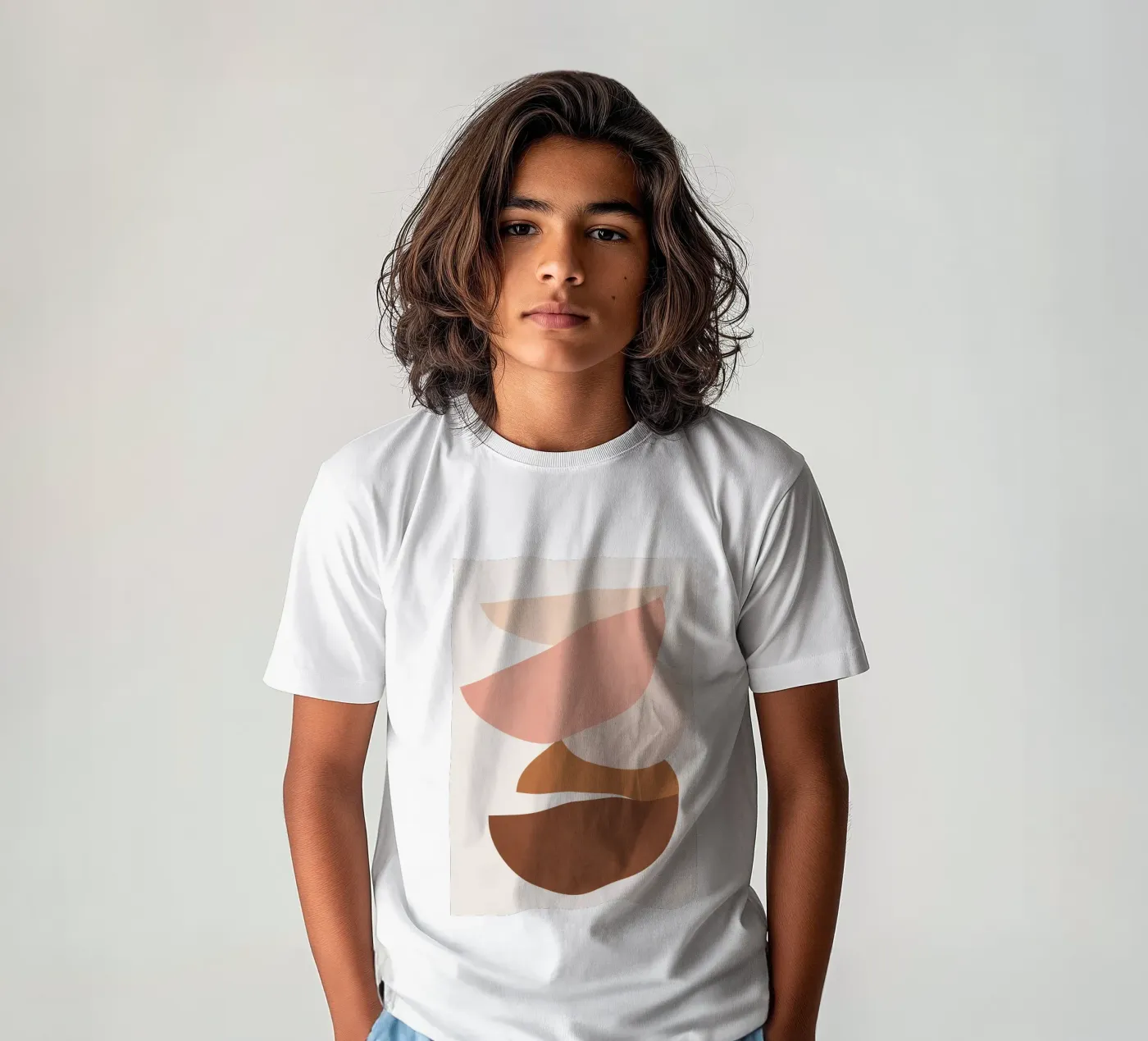 Abstract Stack I Kinder T-Shirt von Flow Line