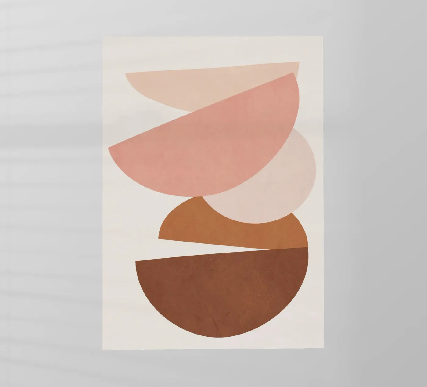 Abstract Stack I backlit folie van Flow Line