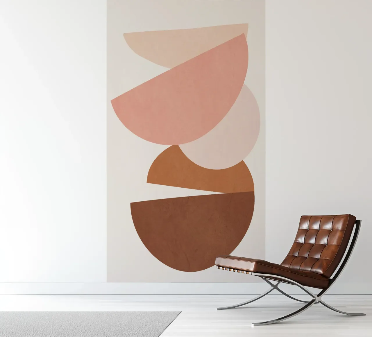 Abstract Stack I fotobehang van Flow Line