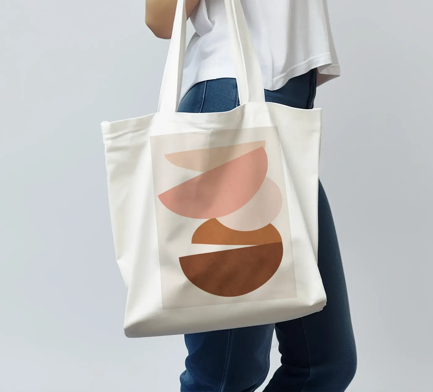 Abstract Stack I tote bag de Flow Line