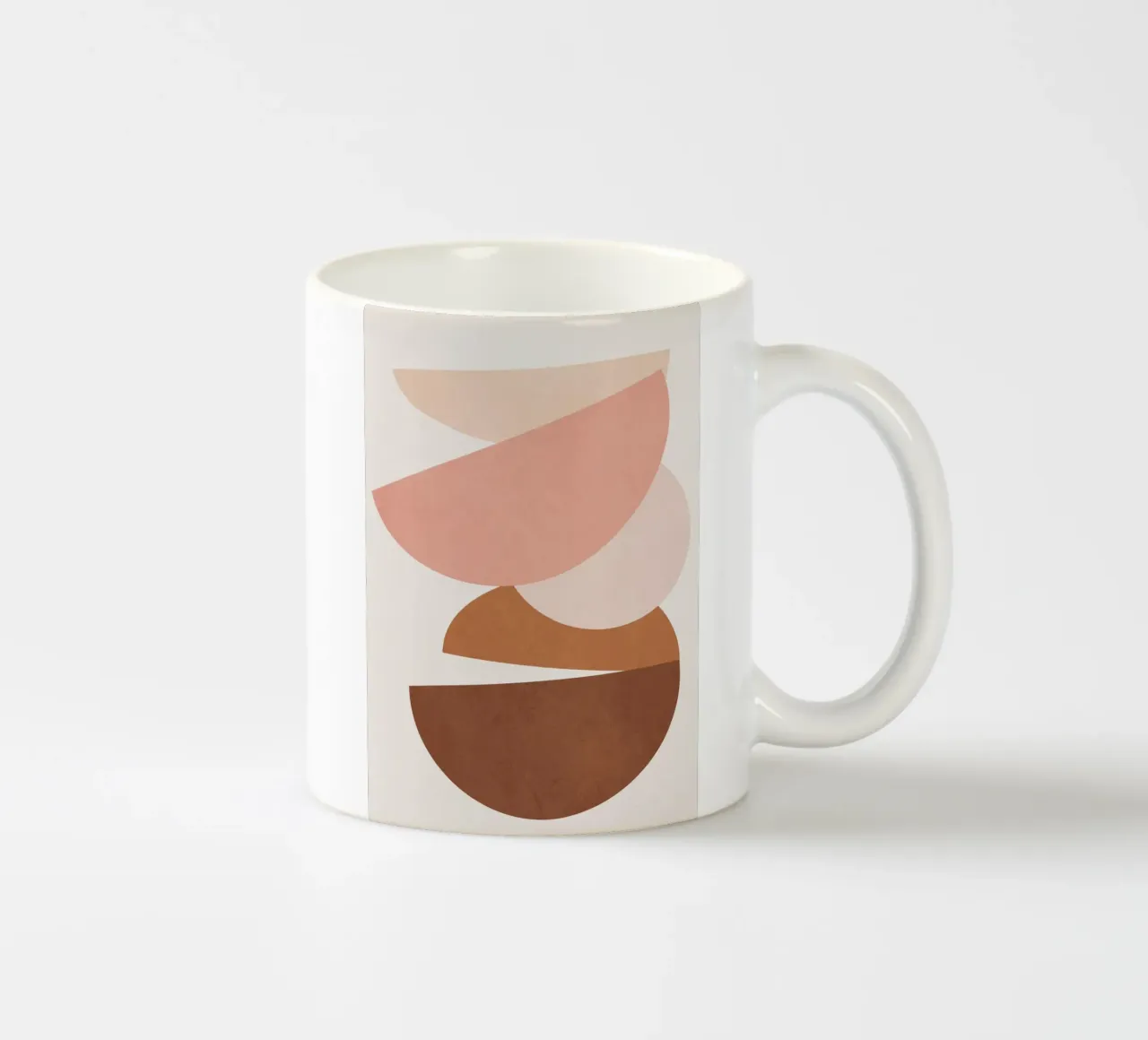 Abstract Stack I keramische mok van Flow Line