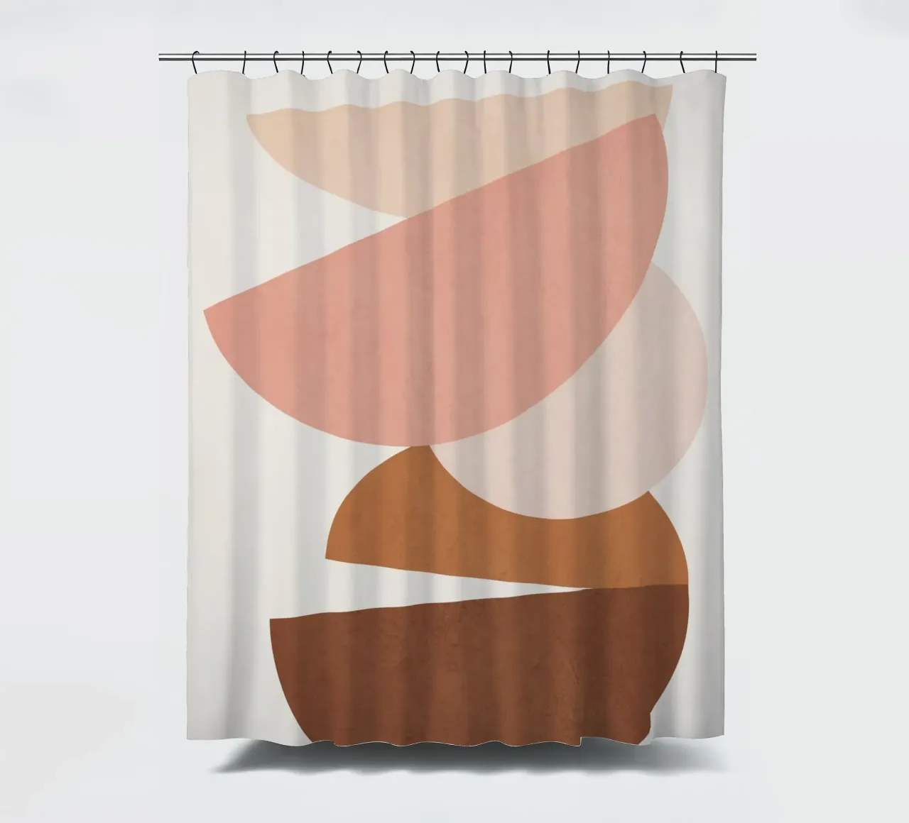 Abstract Stack I Duschvorhang von Flow Line