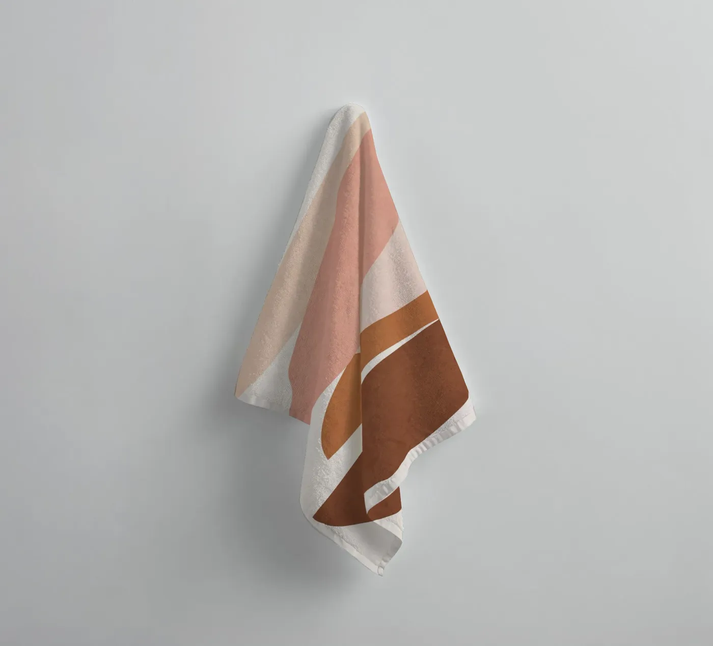 Abstract Stack I badhanddoek van Flow Line