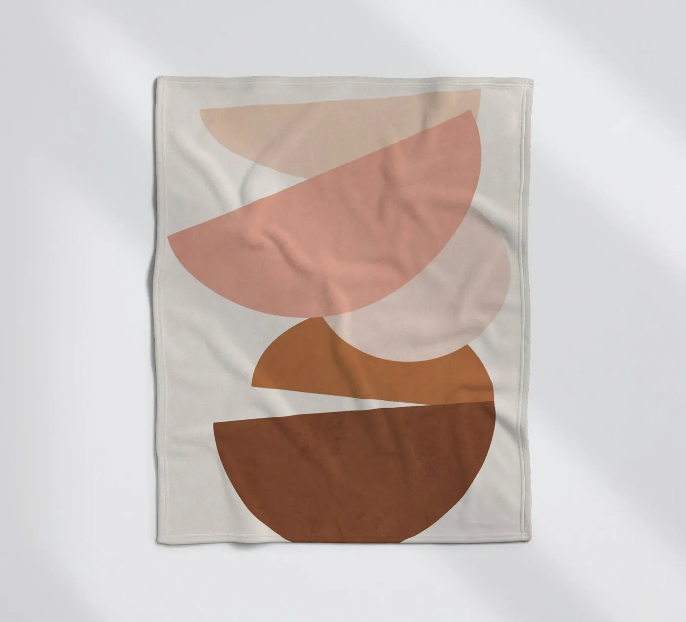 Abstract Stack I fleece blanket by Flow Line