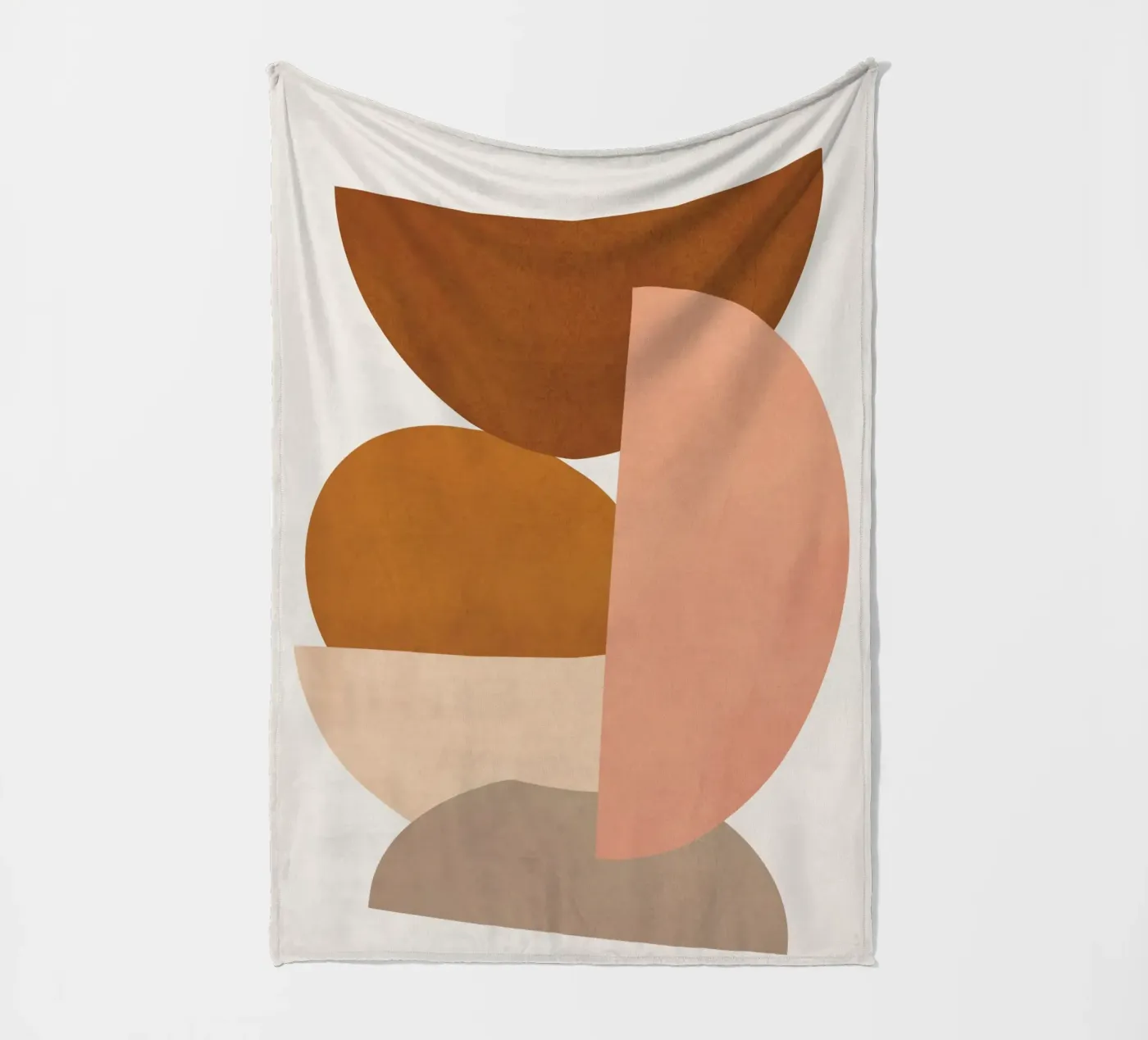 Abstract Stack II fleece blanket by Flow Line