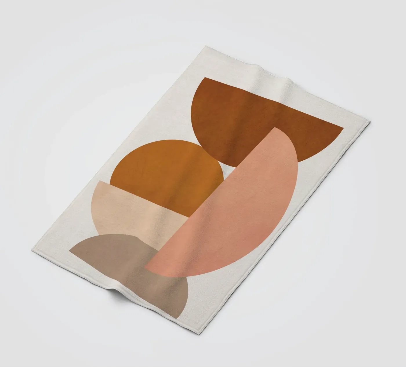 Abstract Stack II plaid polaire de Flow Line