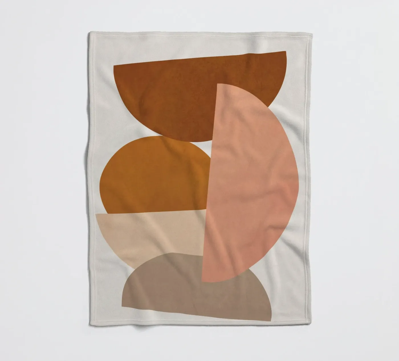 Abstract Stack II plaid polaire de Flow Line