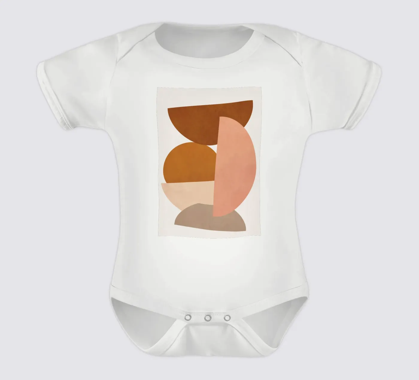 Abstract Stack II Kurzarm Babybody von Flow Line