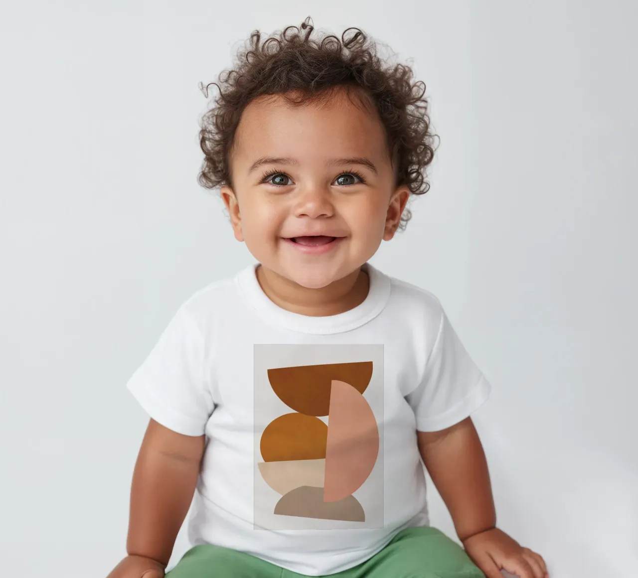 Abstract Stack II Baby T-Shirt von Flow Line