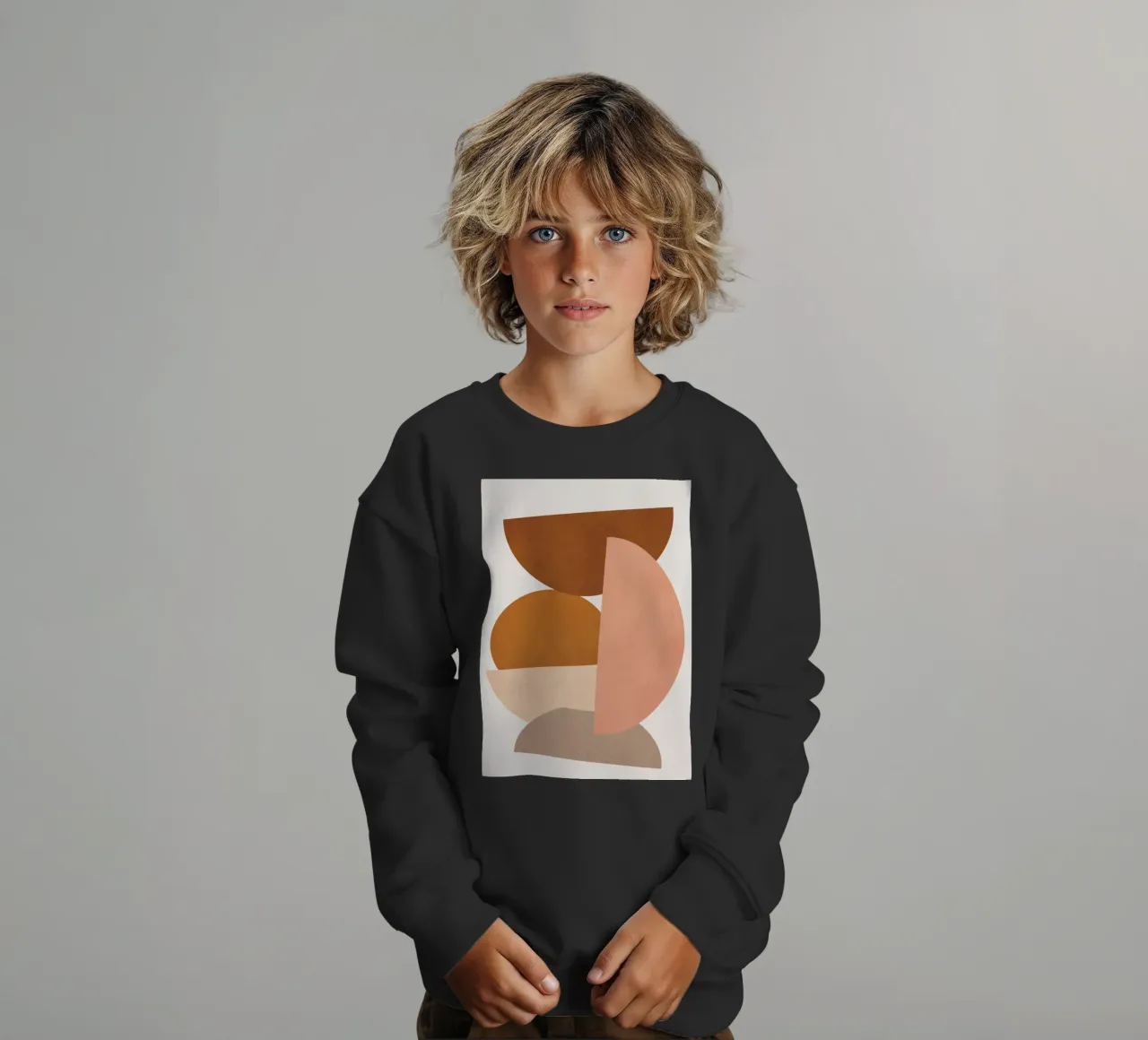 Abstract Stack II felpa bambino da Flow Line