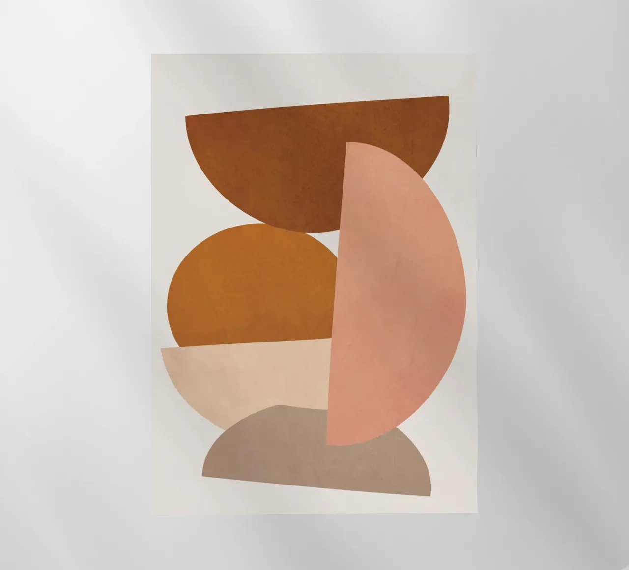 Abstract Stack II Backlit Folie von Flow Line