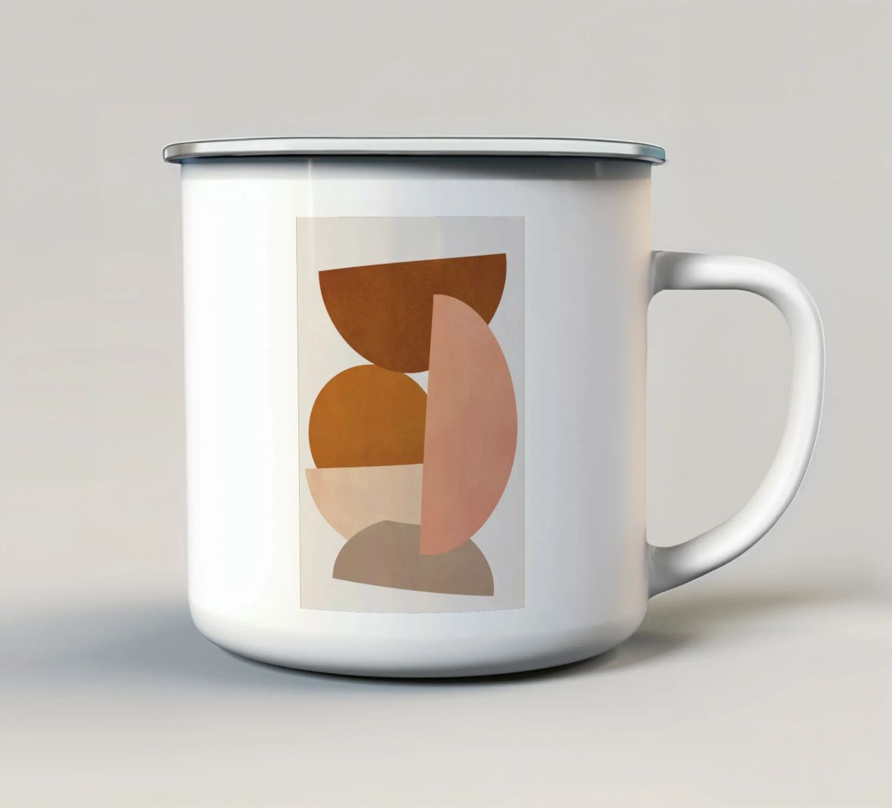 Abstract Stack II tazza in smalto da Flow Line