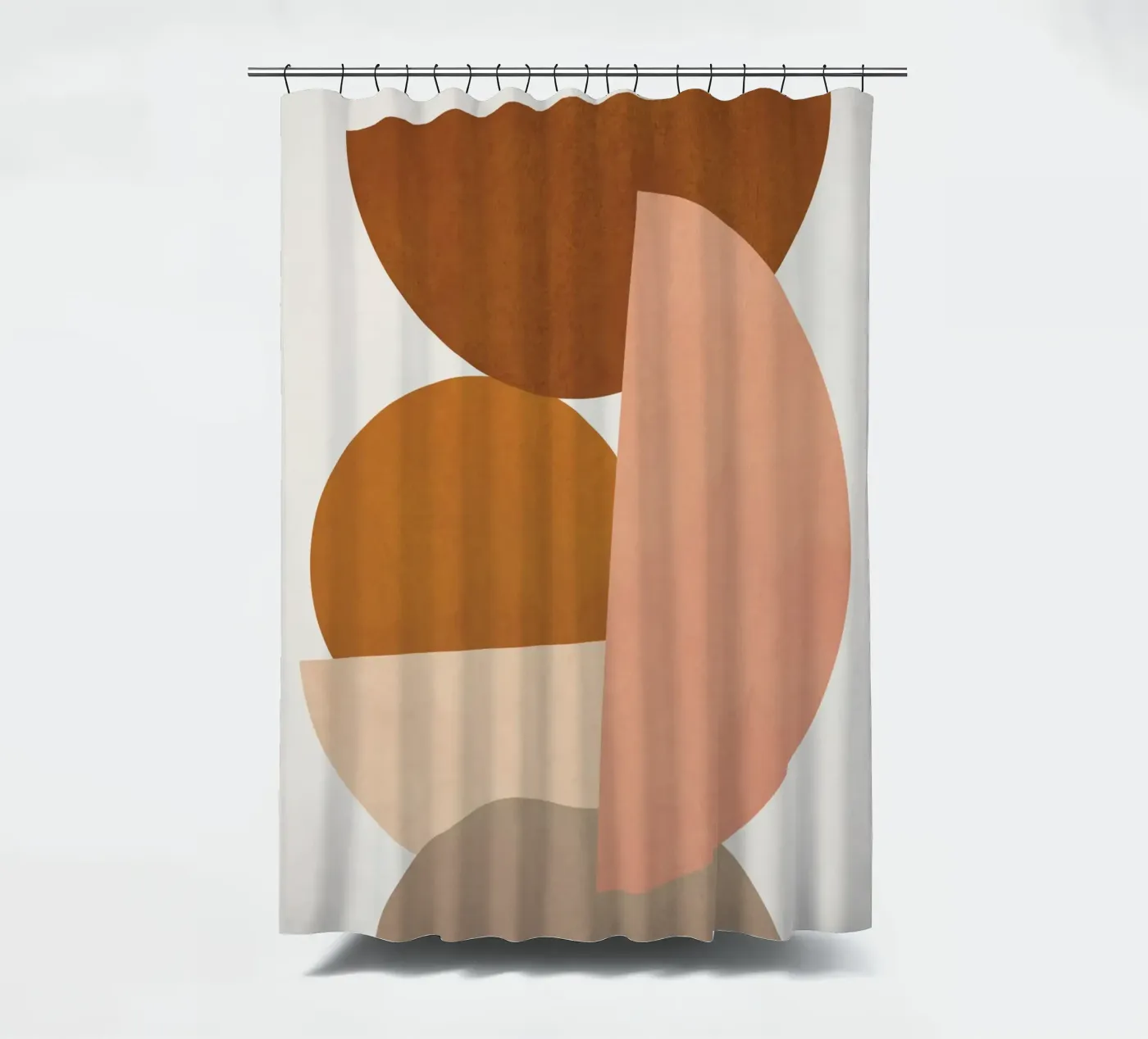 Abstract Stack II Duschvorhang von Flow Line