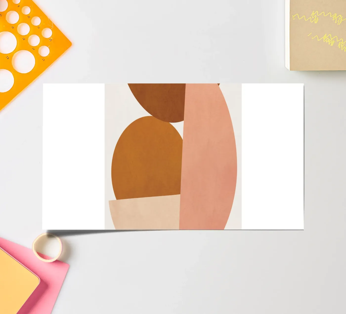 Abstract Stack II Stickerbogen von Flow Line