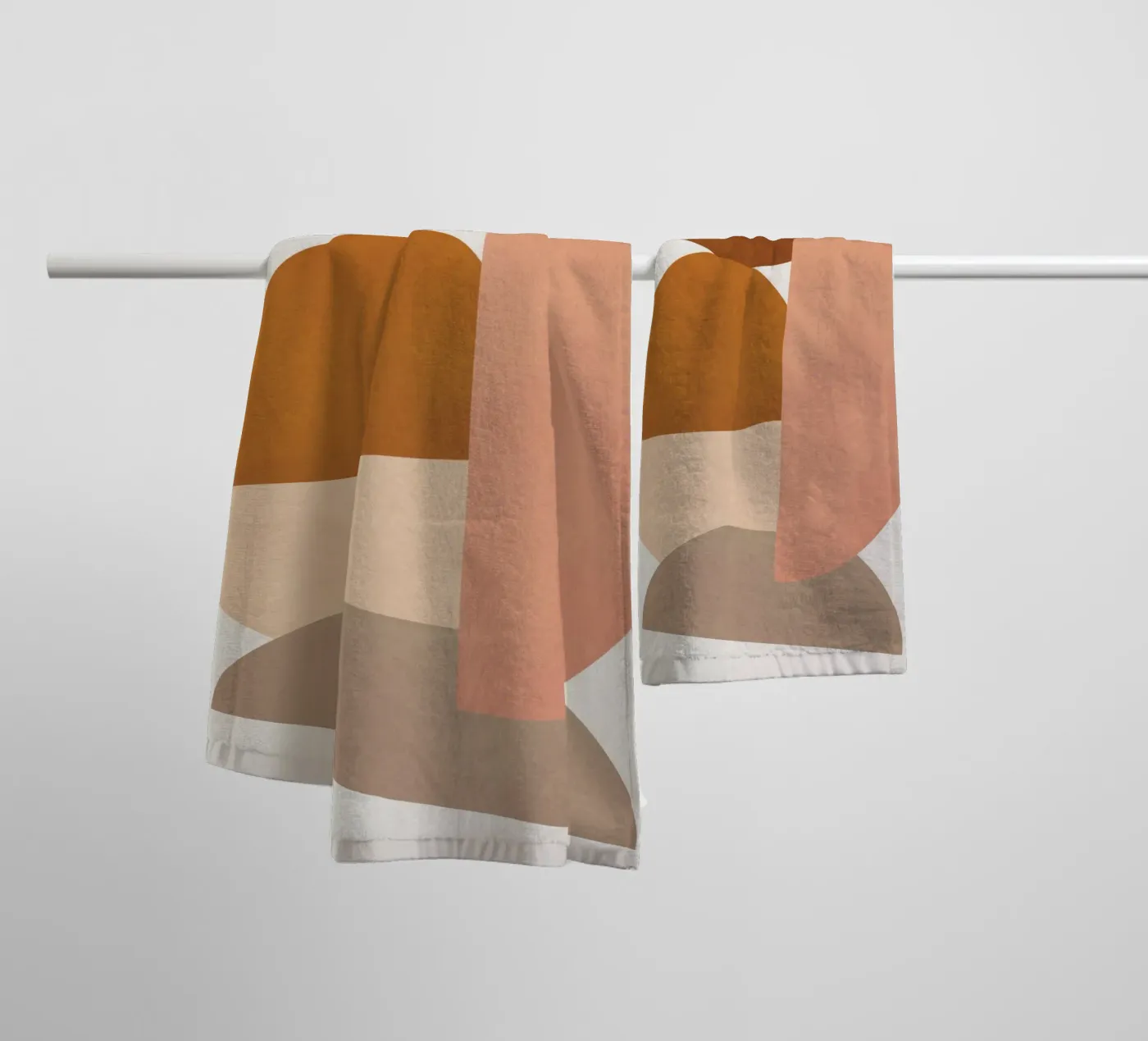 Abstract Stack II towel by Flow Line