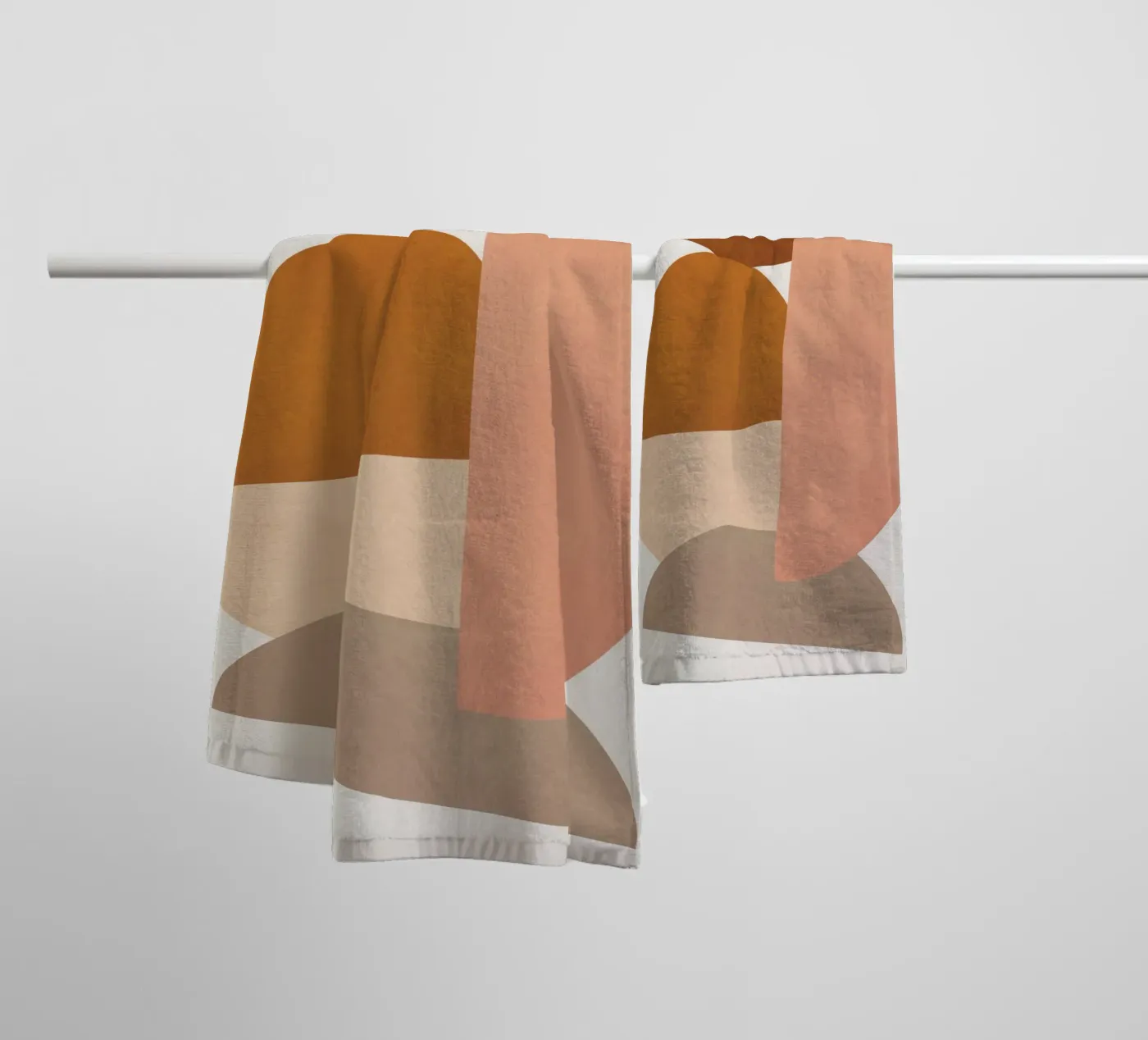 Abstract Stack II towel by Flow Line