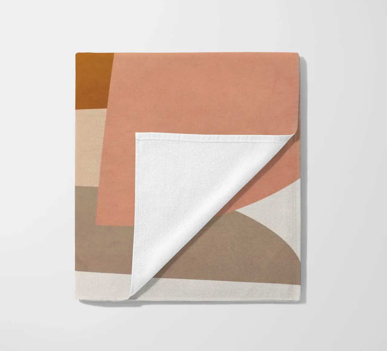 Abstract Stack II strandhanddoek van Flow Line