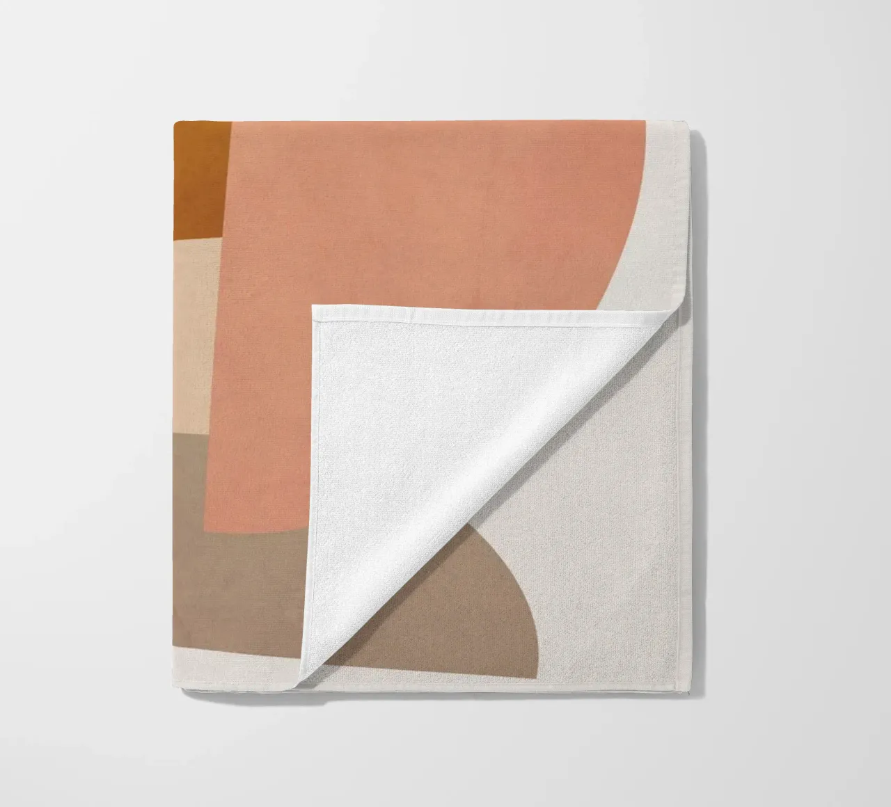 Abstract Stack II strandhanddoek van Flow Line