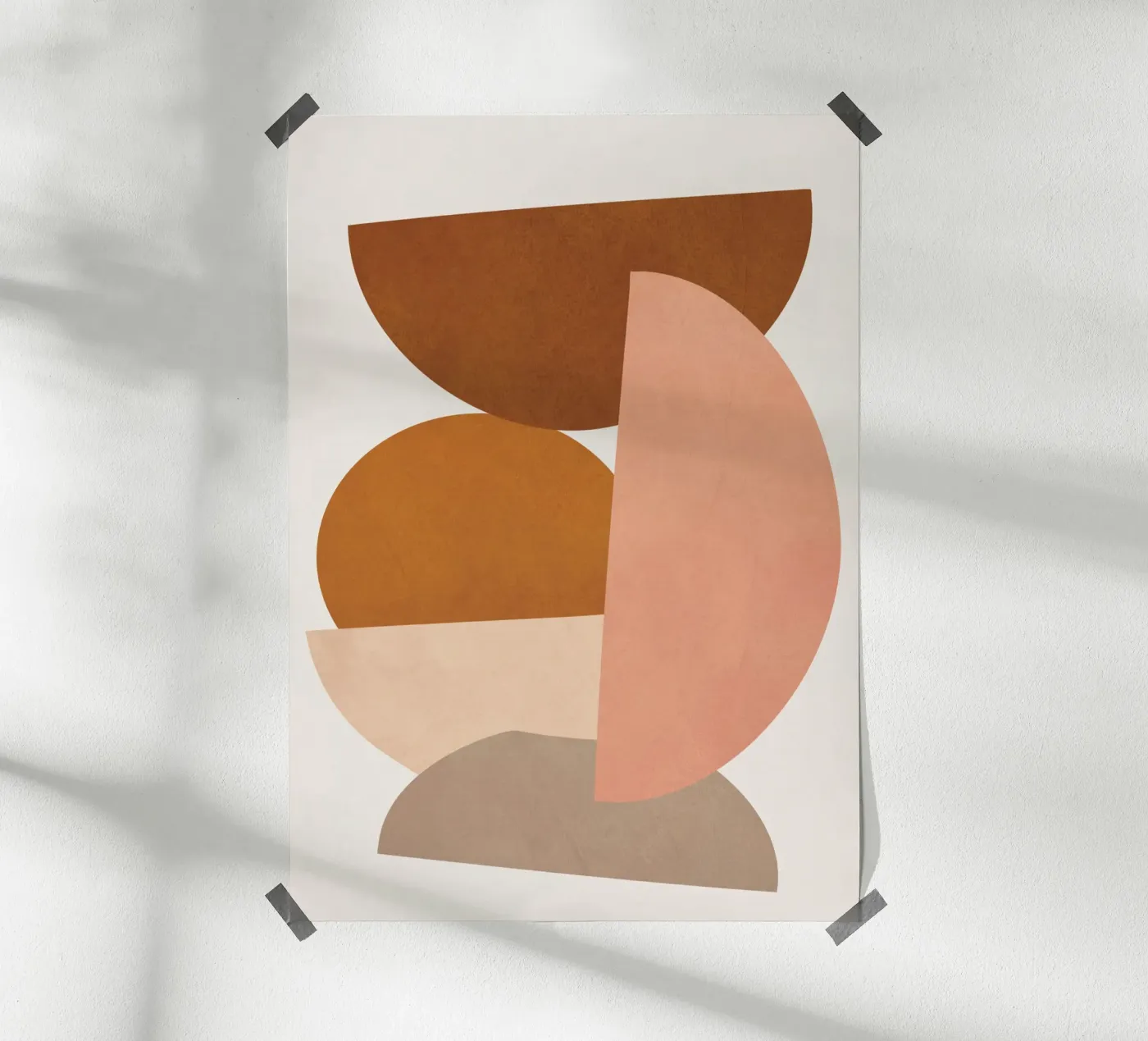 Abstract Stack II poster van Flow Line