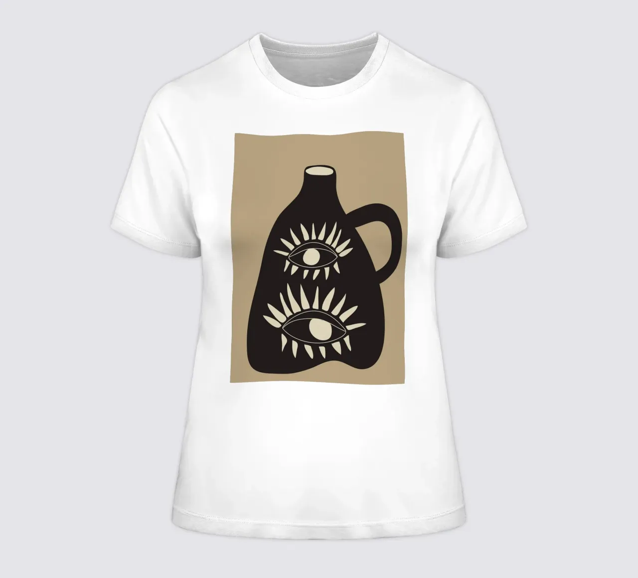 Modern Abstract Vase 2 t-shirt da donna da cityart