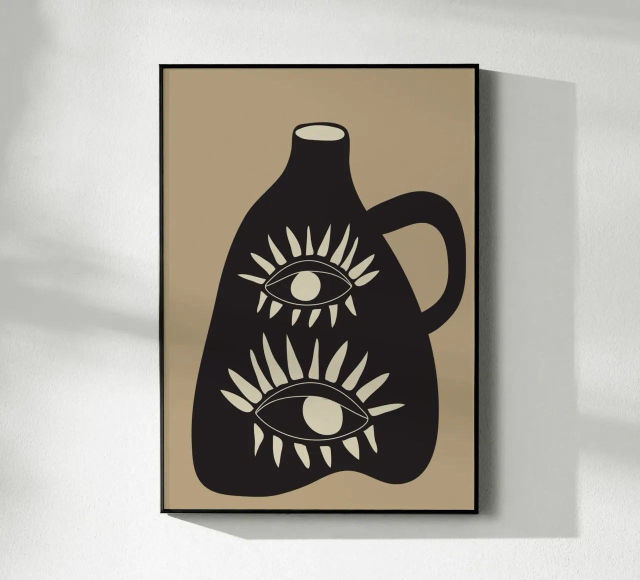 Modern Abstract Vase 2 Acryl-Glas von cityart