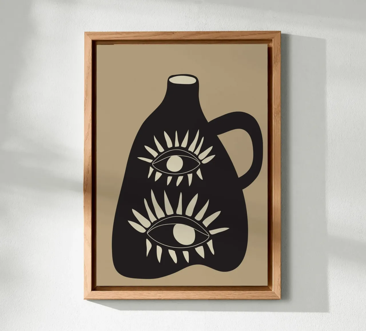Modern Abstract Vase 2 pannello forex da cityart