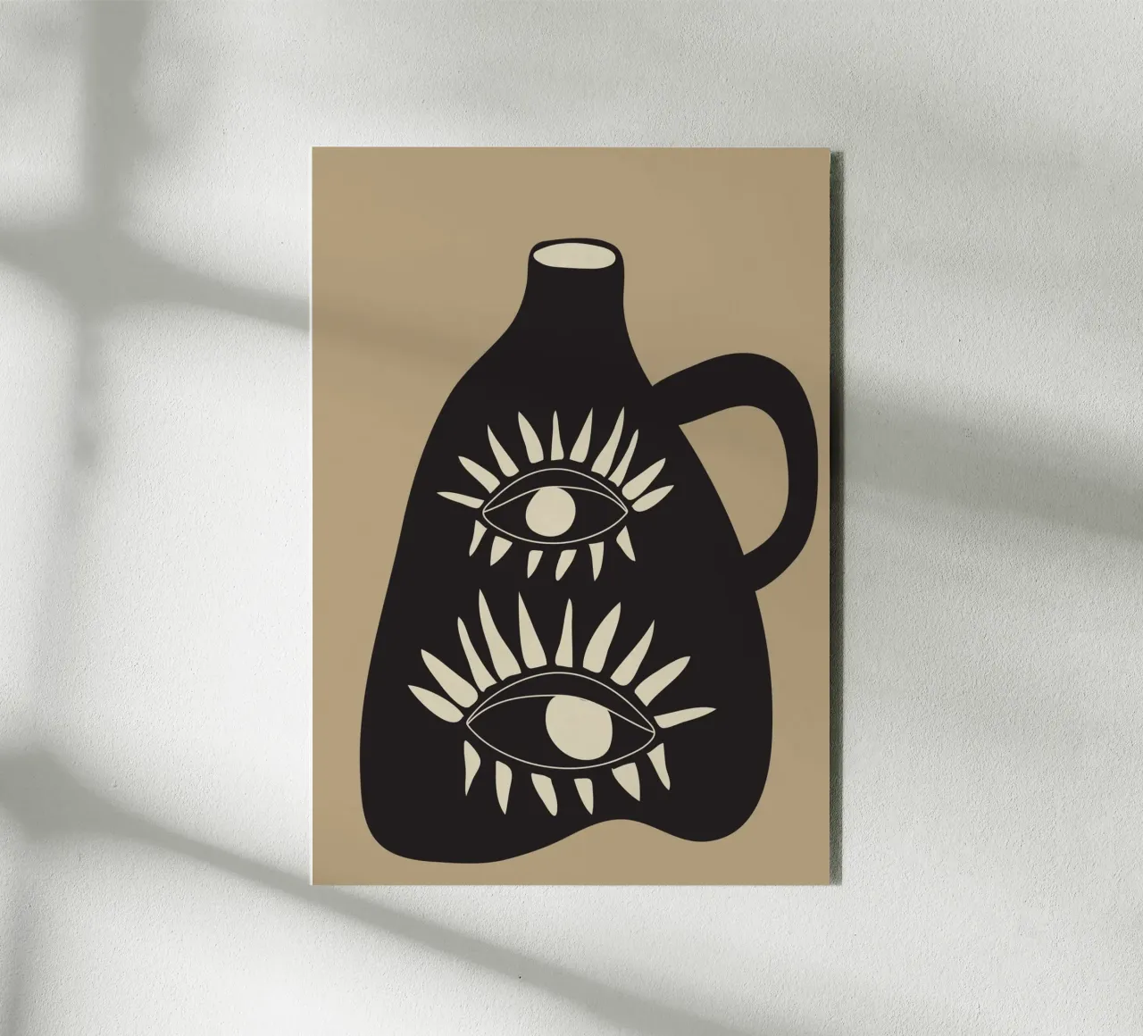 Modern Abstract Vase 2 pannello forex da cityart