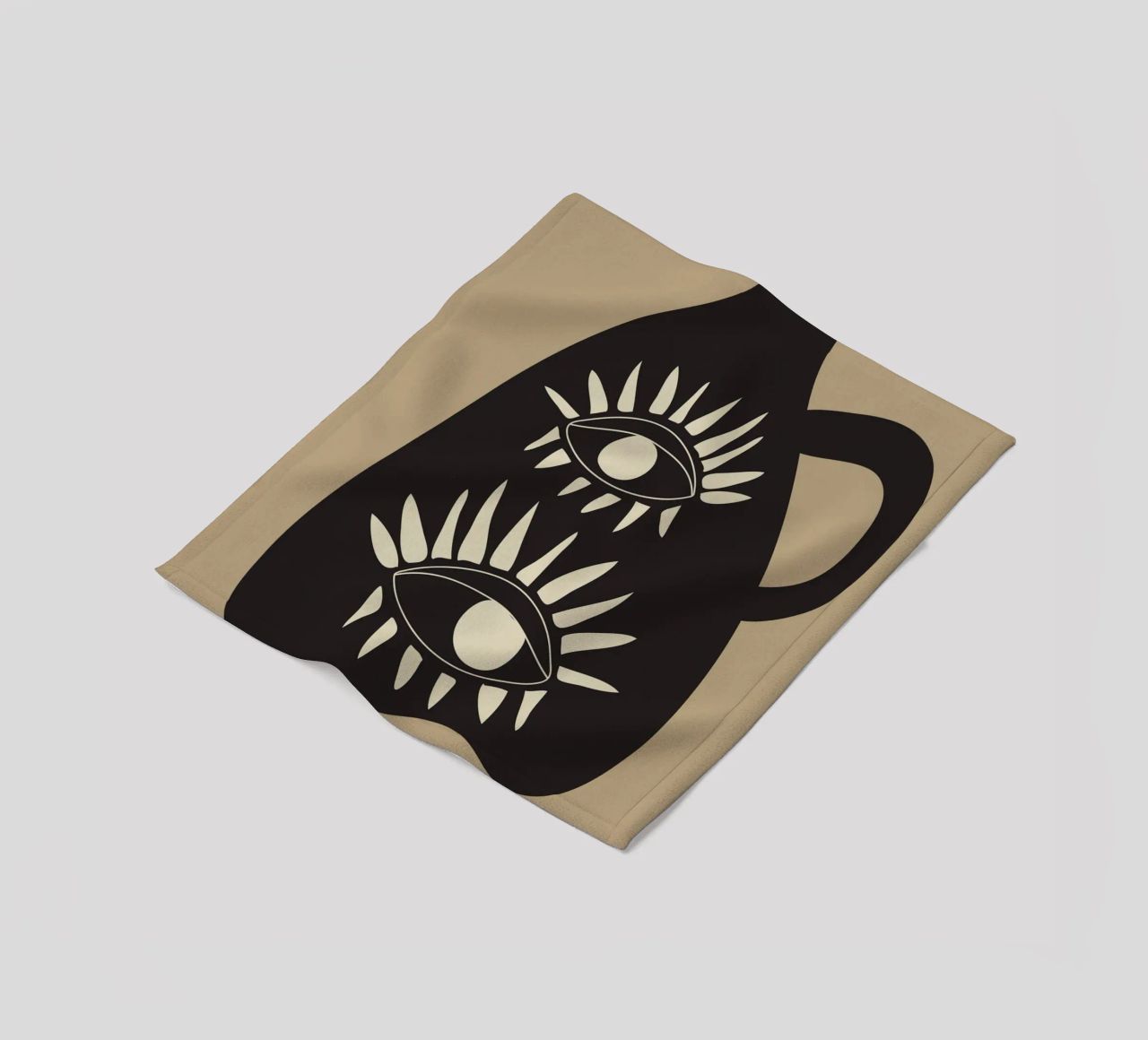 Modern Abstract Vase 2 coperta in pile da cityart