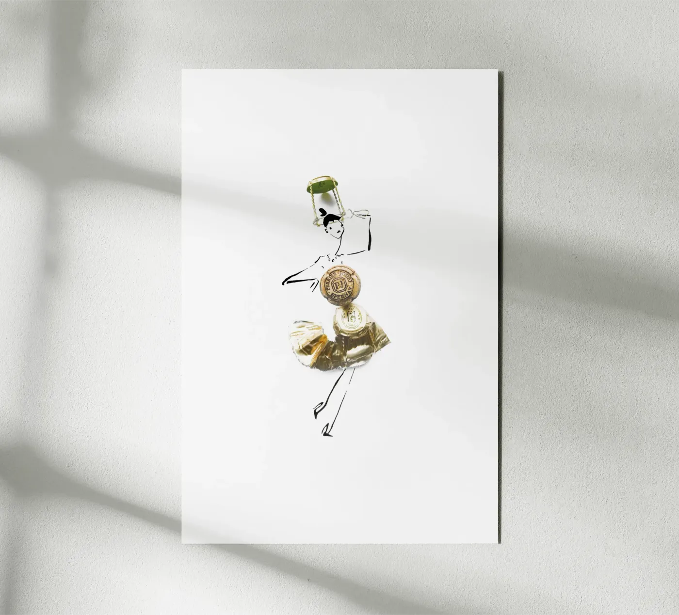 Cheers! forex plate by Gretchen Roehrs