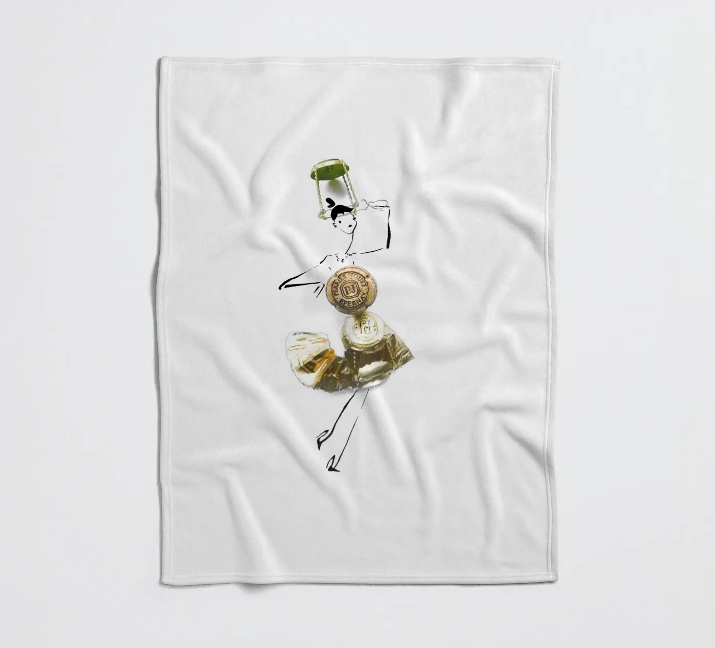 Cheers! coperta in pile da Gretchen Roehrs