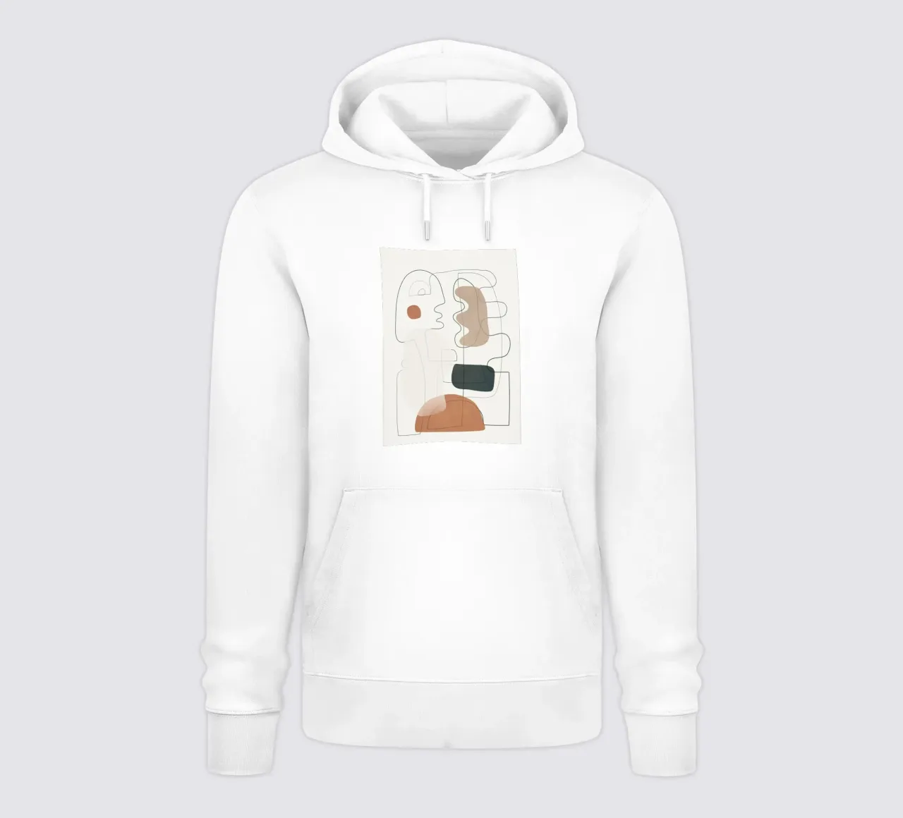 Movement Abstraction 3 Hoodie von Nadjaa