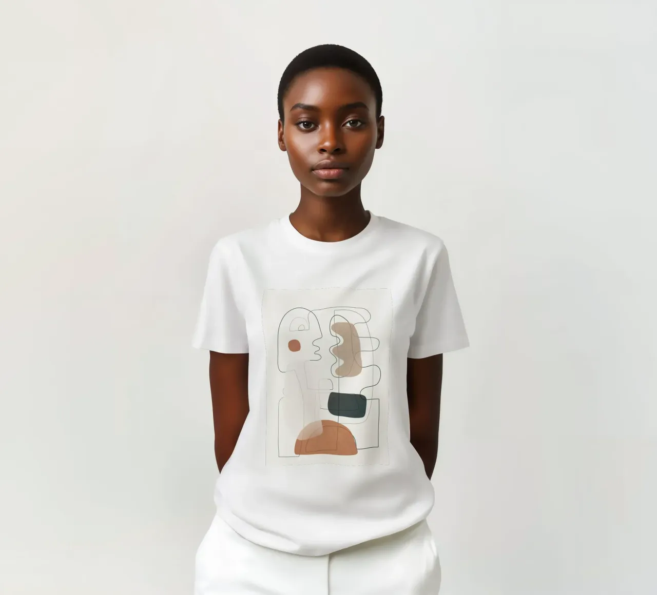 Movement Abstraction 3 t-shirt da Nadjaa