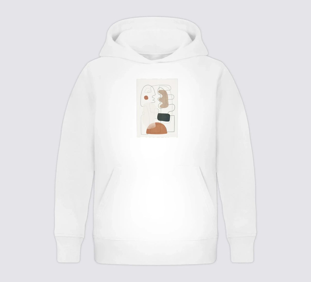 Movement Abstraction 3 felpa bambino con cappuccio da Nadjaa