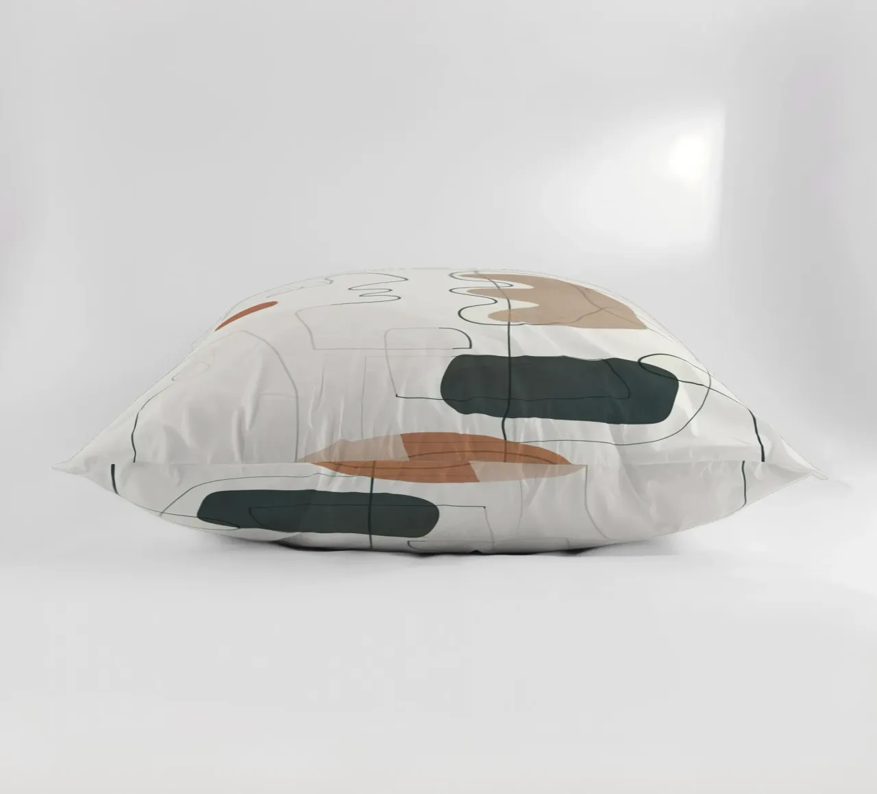 Movement Abstraction 3 decorative cushion by Nadjaa