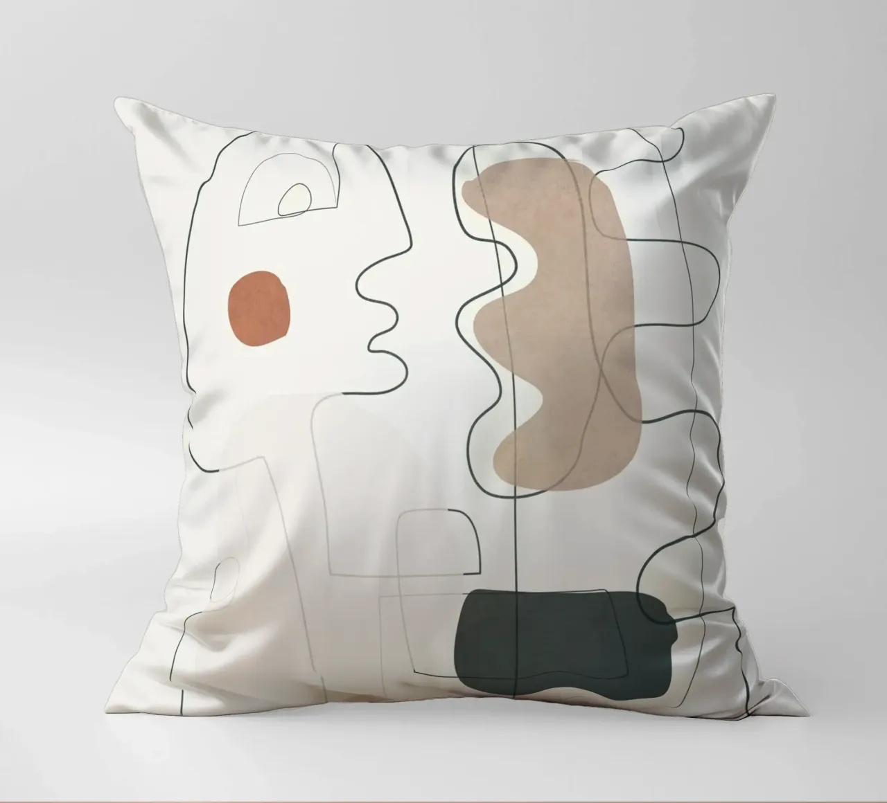 Movement Abstraction 3 kussen van Nadjaa