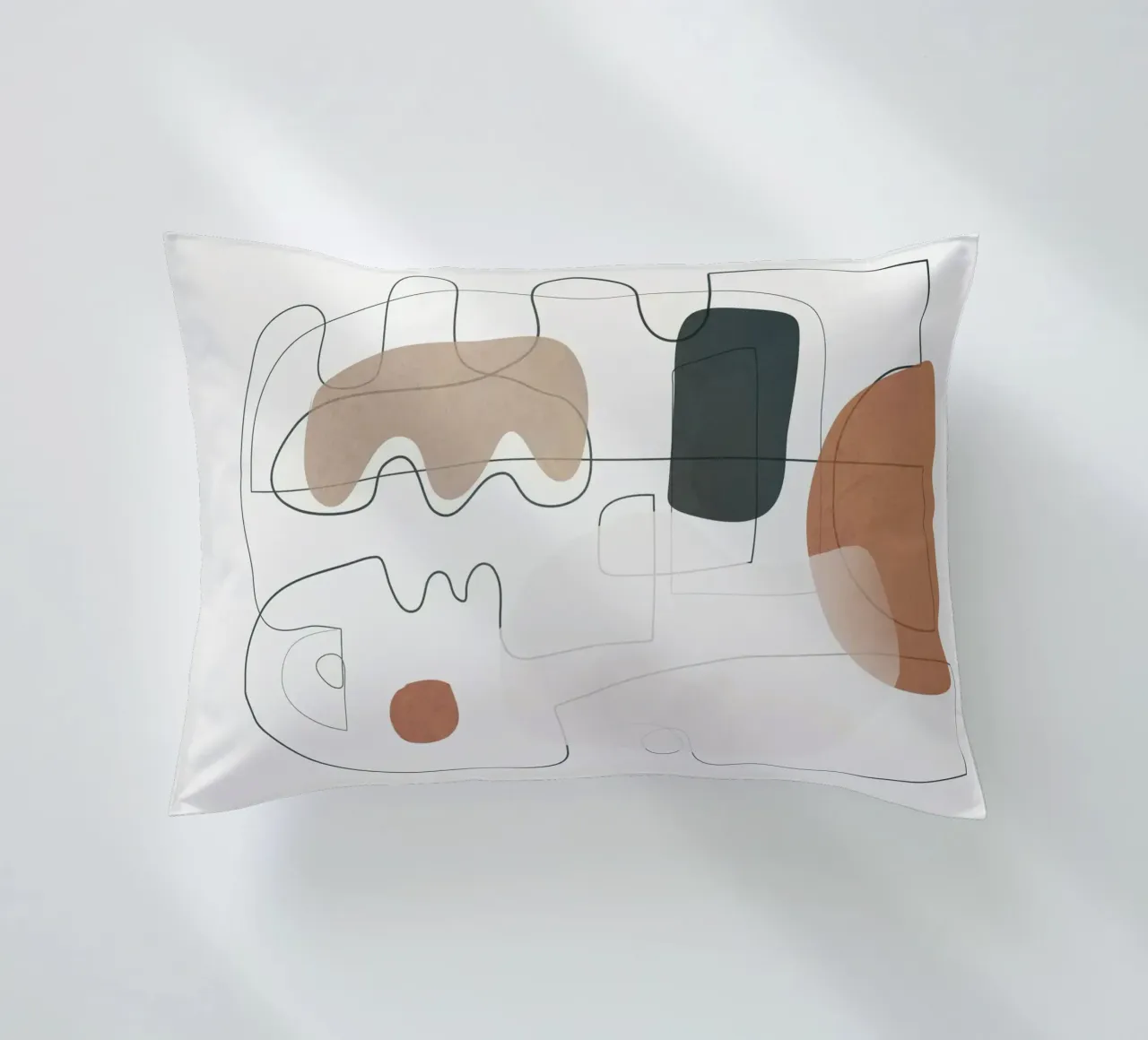 Movement Abstraction 3 kussen van Nadjaa