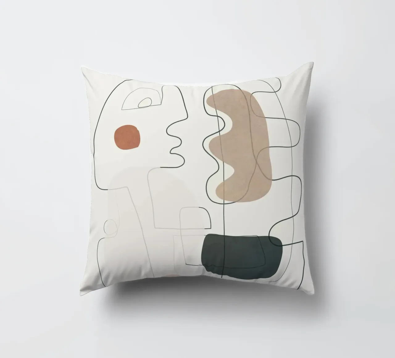 Movement Abstraction 3 kussen van Nadjaa