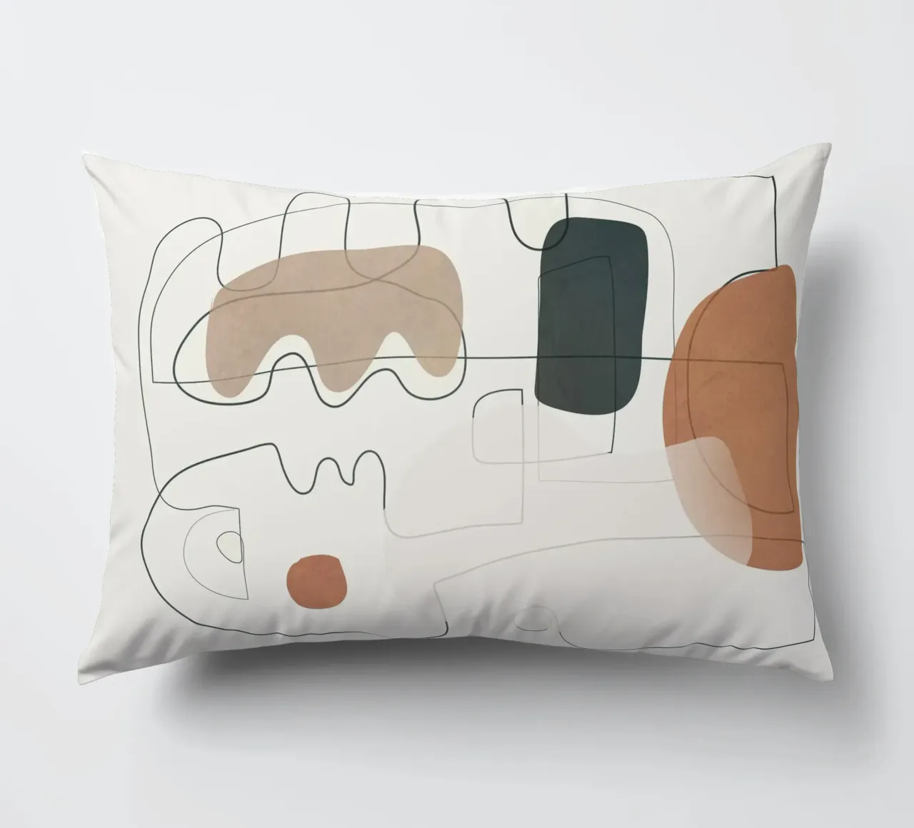 Movement Abstraction 3 kussen van Nadjaa